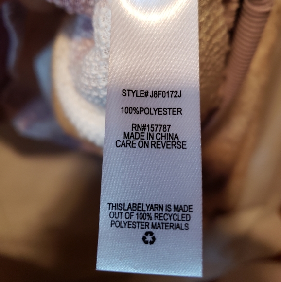 Soft and cozy cropped tie dyed sweater size L - Picture 4 of 6